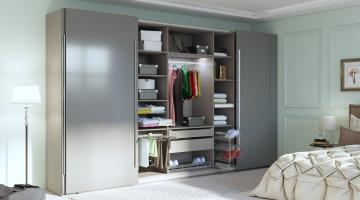 Hettich TopLine 80 SiSy Sliding Top-Running Door Kit (2000mm)