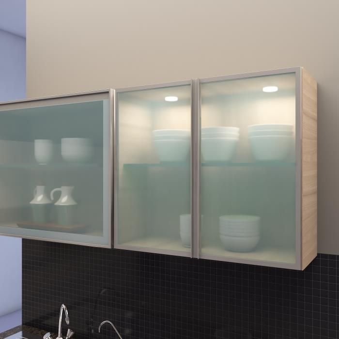 Hettich 19 mm Straight Frame Profile with handle 3000 mm