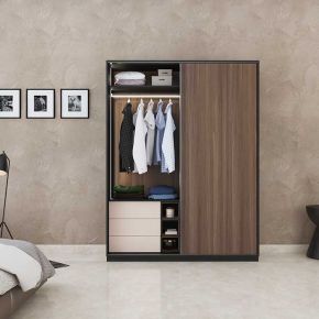 SlideLine 16 PLUS, 2Door, 30kg - Softclose & Soft Open, Tracks 2400mm (Fittings Only)