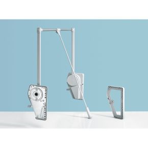 Hettich Garment Duo Lift 18 (18Kg) Inside cabinet width 750-1150 mm